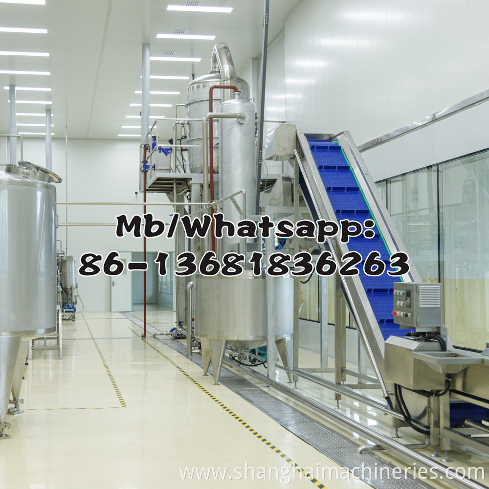 Automatic fruit vegetables pickles complete production line